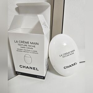 CHANEL Hand Cream LA CRÈME MAIN Nourish Protect Illuminate 1.7 oz. NEW Full Size